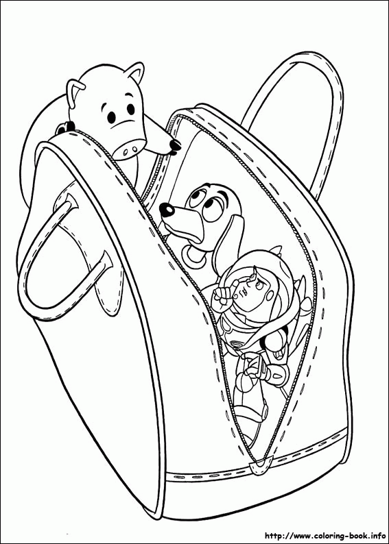 Toy Story kolorowanki